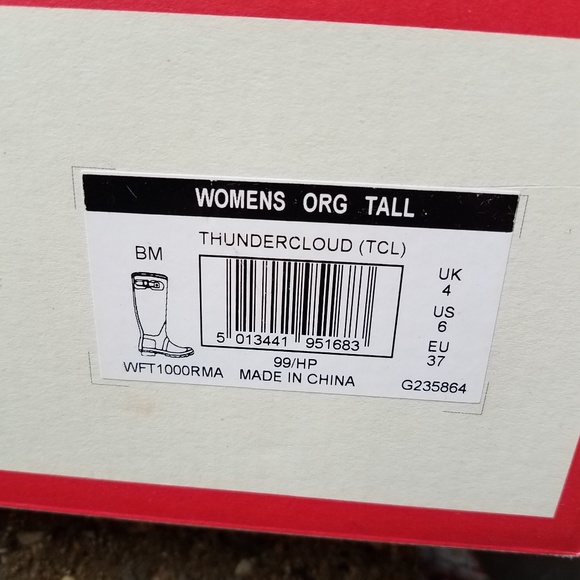 🚫 SOLD 🚫 HUNTER original tall matte rain boots - Picture 3 of 7